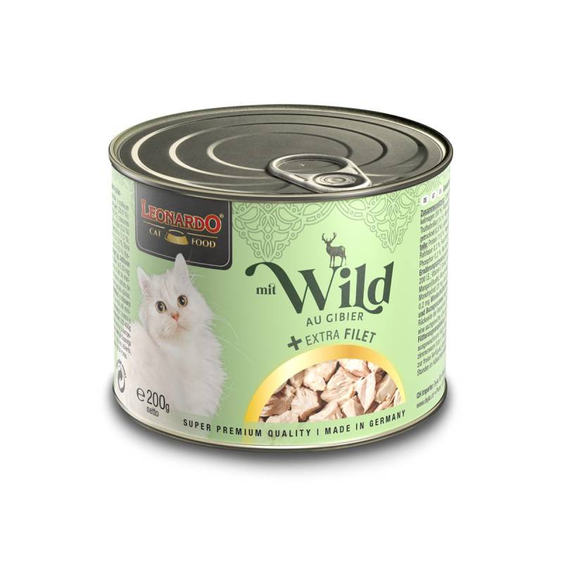 Leonardo mit Wild + extra Filet 6x200g von Leonardo