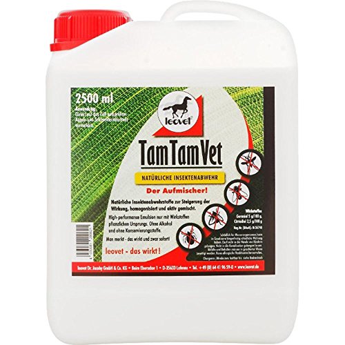 LEOVET TAM TAM VET - mit natürlichen Insektenabwehrstoffen, 2500 ml von Leovet