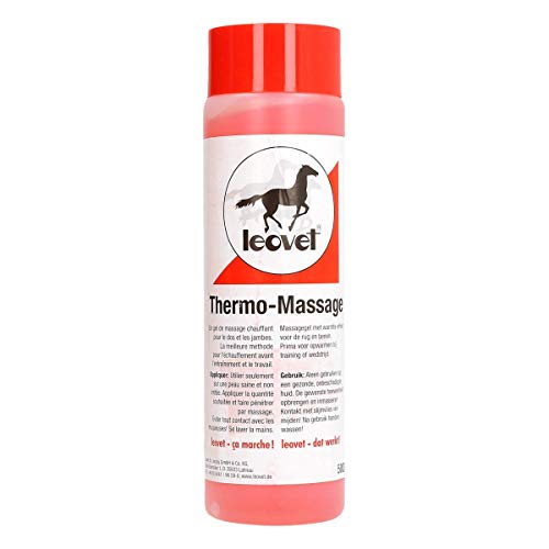 Leovet Thermo-Massage - 500 ml - Clear, Unisex, LEO3037 von Leovet