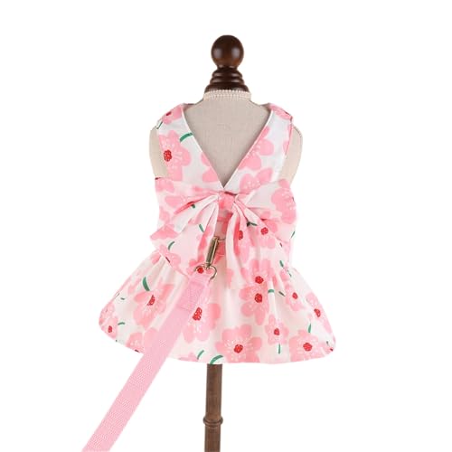 Bowknot Haustierkleid Kleine Hund Gurte Kleid Fashion Hundekleidung Mit Leinen Für Kleine Tieraktivität Party Outfit Bowknot Haustierkleid Kleine Hund Gurte Kleid Fashion Hundekleidung Mit Leinen Für Kleine Tieraktivität Party Outfit von Lerpwige