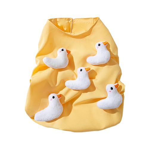 Lerpwige Cartoonente Hundeweste Für Alle Größen Weiche Baumwollpullover Kleidung Frühling Innen/Außenbereich Hundekleid Täglich Spaziergänge Lerpwige Cartoonente Hundeweste Für Alle Größen Weiche Baumwollpullover Kleidung Frühling Innen/Außenbereich Hundekleid Täglich Spaziergänge von Lerpwige