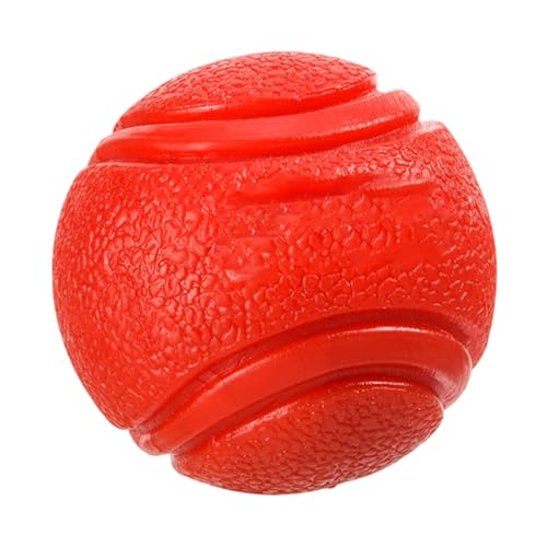 Elastischer Kauball zur Zahnreinigung, interaktives Hunde-Hüpfspielzeug, nagend, Zufriedenheit für Hundezahnreinigung, Kauspielzeug Elastischer Kauball zur Zahnreinigung, interaktives Hunde-Hüpfspielzeug, nagend, Zufriedenheit für Hundezahnreinigung, Kauspielzeug von Lerpwige
