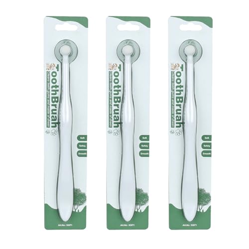 Lerpwige PuppyToothbrush Zahnbürste Zahnbürste Hunde Zahnbürste Hundehygiene Hundepflege Zahnbürste 3PCS Hunde Zahnreinigung von Lerpwige