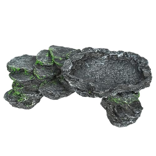 Terrarien Schildkröten Sonnenbad Höhle Landschaft Dekoration Reptilien Unterwasser-Dekoration für Eidechsen Terrarien Schildkröten Sonnenbad Höhle Landschaft Dekoration Reptilien Unterwasser-Dekoration für Eidechsen von Lerpwige