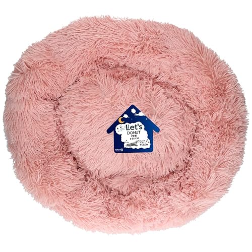 Let's Sleep Donut 100 cm Beige Roze von Let's