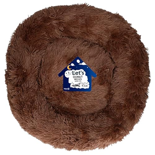 Let's Sleep Donut 100 cm Bruin von Let's