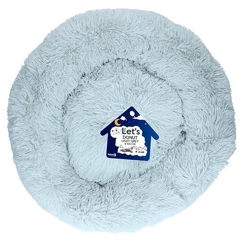 Let's Sleep Donut 100 cm Lichtgrijs von Let's