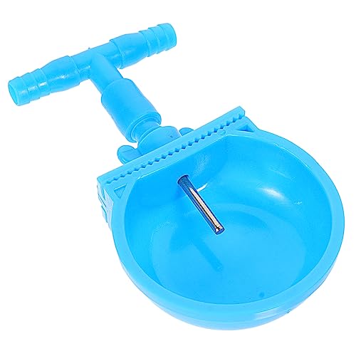 Levemolo 4 Stück Kaninchentrinker Hasenbrunnen Automatischer Wasserbehälter Auto Wasser hasentrinkflaschen trinkflasche Hasen Kaninchen trinkflasche Wasserspender für Kaninchen Plastik Blue von Levemolo