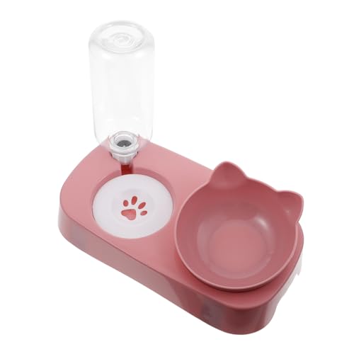 Levemolo 1 Satz Futternapf für Haustiere Futterautomaten für große Hunde Fressnapf für Katzenfutter pet Feeder pet Supplies Fressnapf für Haustierfutter Automatischer Wassernapf für Hunde von Levemolo