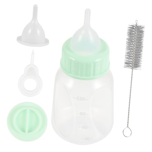 Levemolo 1 Satz Kätzchen-Flaschen pet Flaschen pet Supplies Milchflasche für Haustiere haustierbedarf Katzenflasche milchspender für kätzchen Babyflaschen zum Stillen Plastik Light Green von Levemolo