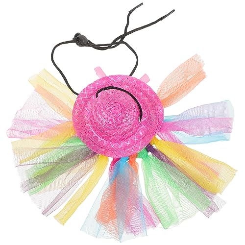 Levemolo Mini-Mütze Tutu-Kleid für Haustiere Haustiermütze für Kleintiere Foto-Requisitenmütze für Festivals Haustier-Verkleidung von Levemolo