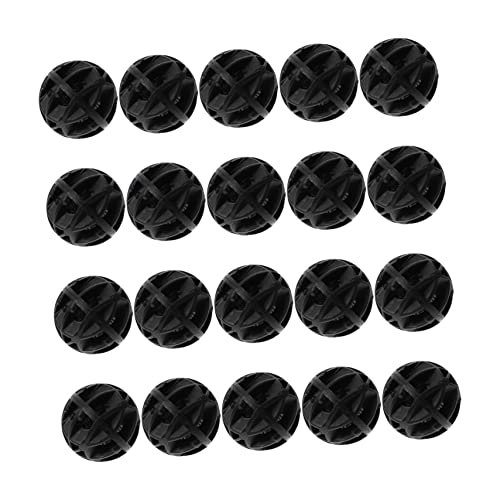 Levemolo 150pcs Bio Balls Einfache Filter Bio Balls Kreative Aquarium Filter Bio Balls (schwarz) von Levemolo