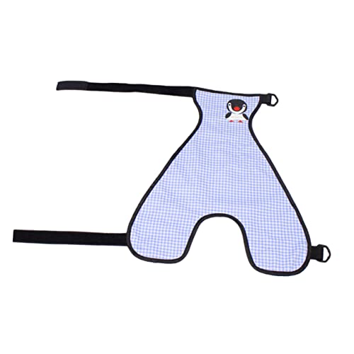 Levemolo 1Stk verstellbare hundekleidung Haustierkleidung für Welpen wasserdichte Lätzchen große Hunde-Outfits Kapuzenpullover für Hunde Bauchdecke für Haustiere Hund Bauch Abdeckung Blue von Levemolo