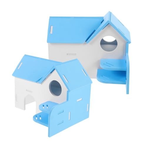 Levemolo Entzückende Ratte Hideouts 2 Stücke Set PVC Hamster Leiter für von Levemolo