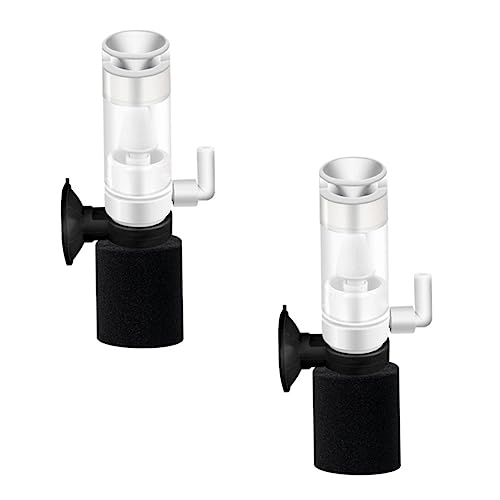 Levemolo 2 Stücke Ultra-leise Ask Tank Wasserfilter Aquarium Erhöhen Mini Filter von Levemolo