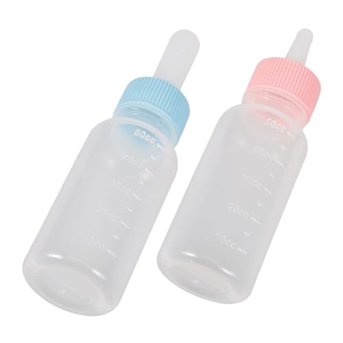 Levemolo 2st Pet-Flasche Flaschennahrung Für Welpen Welpenflaschen Kalb Flasche Fütterungsflasche Für Kätzchen Tiere Babyflasche Kätzchen Milchflasche Wasserspender Für Welpen Pp von Levemolo