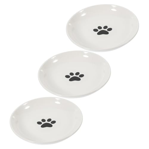 Levemolo 3stücke Teiliges Katzenfutter Keramik Mit Rutschfestem Silikonboden Für Kleine Katzen Futternäpfe Und Wassernapf Zur Gesunder Fressgewohnheiten Für Haushalt Levemolo 3stücke Teiliges Katzenfutter Keramik Mit Rutschfestem Silikonboden Für Kleine Katzen Futternäpfe Und Wassernapf Zur Gesunder Fressgewohnheiten Für Haushalt von Levemolo