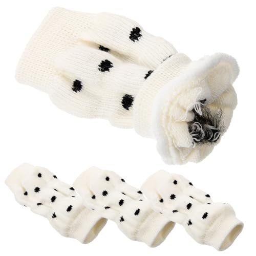 Levemolo 4 Stück Haustier Socken Gelenkwickel Ärmel Beinchirurgie Genesungshülse Hundebein Ärmel Haustier Hundewärmer Haustier Hunde Beinbezüge Haustier Beinsocken Für Hunde von Levemolo