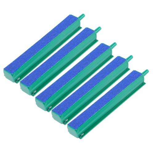 Levemolo 5 Stück Aquarium Sauerstoffblasenstein Luftstein Blasendiffusorstab Für Optimale Sauerstoffversorgung Im Aquarium Geeignet Für Sauerstoffpumpe Und Wasserpumpe von Levemolo