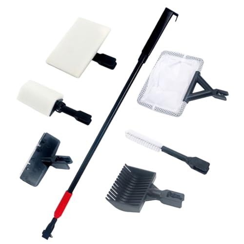 Levemolo Aquarium Reinigung Engmaschig 1 Set Von Teleskopgriff Aquarium Bürste Reinigungskit Fisch Tank Reinigungsbürste Für Effektive Algenentfernung Und Pflege Von Üß Und Meerwasseraquarien von Levemolo