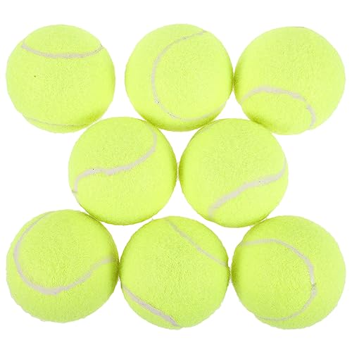 Levemolo 8 Stück Trainings Tennis Hundeball Tennisball Für Hunde Kleiner Hund Tennisball Tennisbälle Für Outdoor Hundetrainings Tools Beißball Für Hunde Welpen Hundespielzeug von Levemolo