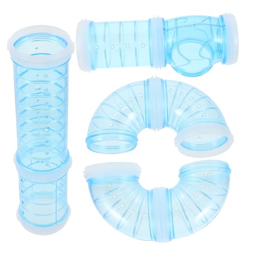 Levemolo Haustiere 8pc Hamster Tube Tunnel Set Robustes Material Hamsterkäfig Zubehör Zwerghamster Spielzeug von Levemolo