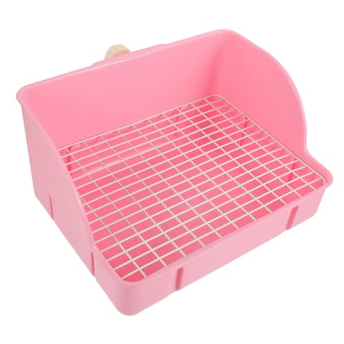 Levemolo Box Haustiertoilette Hamster Kleintiertoilette Kleintiertöpfchen Rattenstreu Hase Trainingstoilette Haustierstreubecken Haustierkäfig Kaninchen Töpfchentrainer Toilette Für Katzen von Levemolo