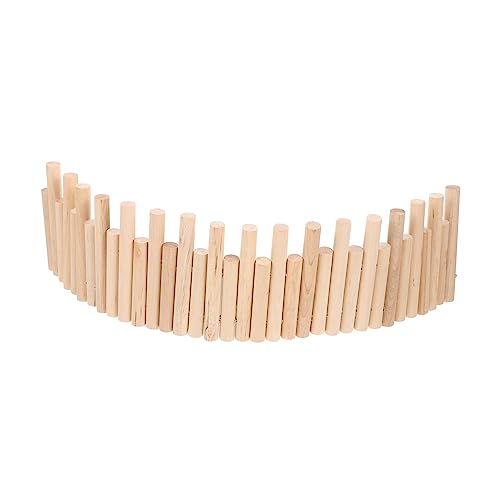 Levemolo Hamster Zaun Holz Leiter Spielzeug Bogenbrücke 20CM Langeweile Relief Spaß Übung Spielzeug von Levemolo