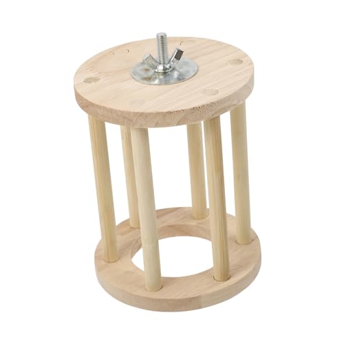 Levemolo Holz Feeder Bunny Chinchilla Bin Haustier Rack Mit Hängenden Kette Für Feeder Heu von Levemolo