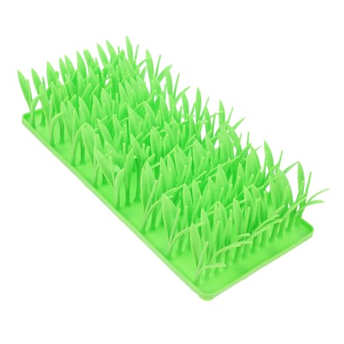 Levemolo Haustier-Slow-Food-Matte Futtermatten Welpenmatte Interaktive Hundematte Schnüffeldecke Für Haustiere Welpen Warme Decke Grasmatte Silikonkatze Hundezubehör Kieselgel Light Green von Levemolo