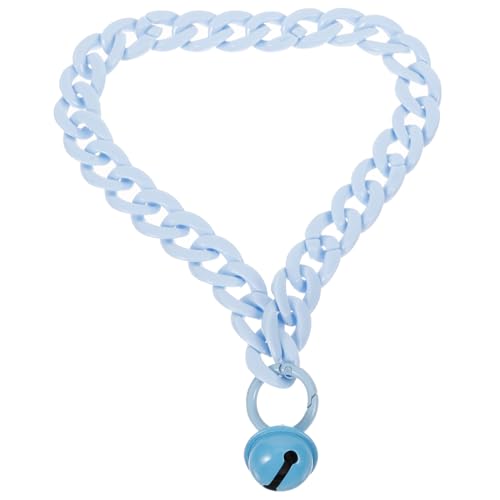 Levemolo Haustierhalsband tierische bescherung Hunde Hunde Halstuch Halsband Hunde Dog hundehalsband Haustier-Kätzchen-Halsband Katzenhalsbänder Kätzchen-Kragen Acryl Sky-Blue von Levemolo