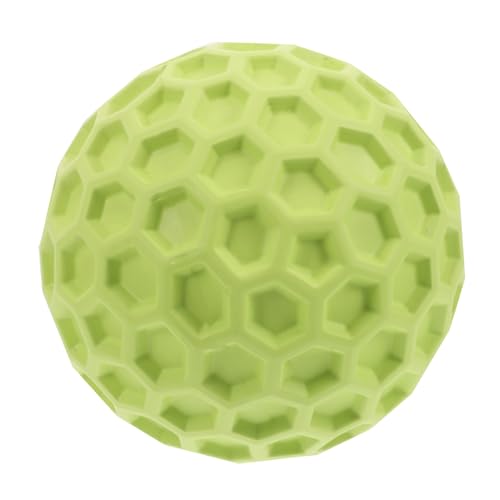 Levemolo Hundespielzeugball Beißspielzeug für Welpen Welpenbälle Wackelball Interactive Dog Toys Dog chew Toy Kleines Hundespielzeug für Aggressive Kauer Bälle für Hunde Gummi Light Green von Levemolo