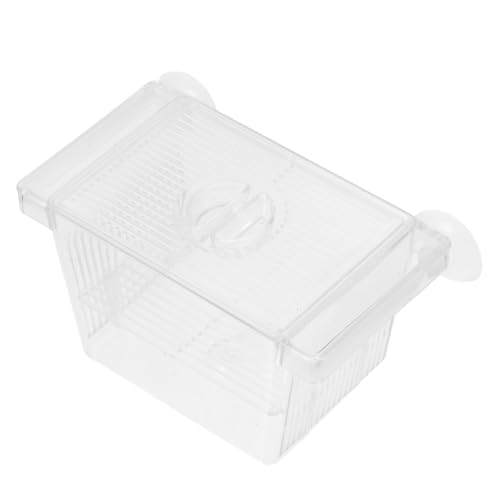 Levemolo Kasten Brutkasten Für Frittierboxen Aquariumzubehör Betta-Aquarium Mit Trennwand Zuchtbecken Aquarienfische Fisch-isolationsfall Separator Fall Fischzucht Plastik von Levemolo