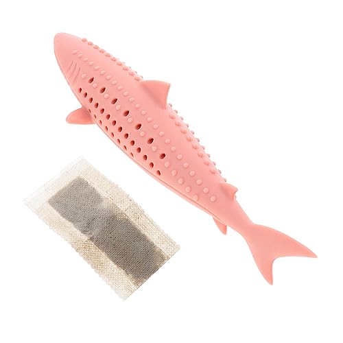 Levemolo Katzenminze Toys Kätzchenzähne Catnip Fish Cat Interactive Cats Bauchspielzeug Toy Katzenspielzeug Kitten Chew Schleifspielzeug for Fisch von Levemolo