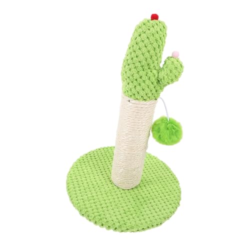 Levemolo Klettergerüst Für Katzen Vertikaler Kätzchenkratzer Kletterbaum Für Katzen Kätzchenkratzer Für Den Täglichen Gebrauch Dekorativer Katzenkratzbaum Kratzstange Light Green Plüsch von Levemolo