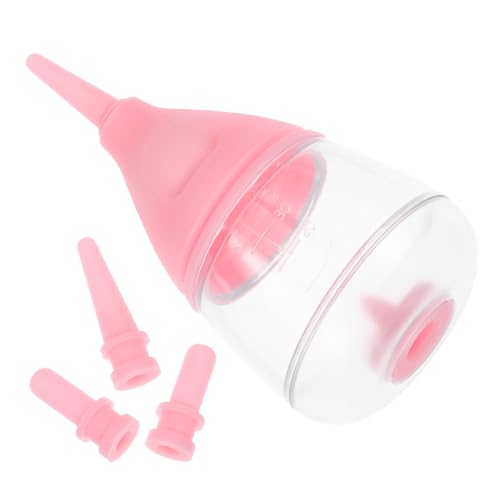 Levemolo Katzenbaby Flasche Für Kitten Haustier Milchflasche Für Welpen Und Kätzchen Fütterungsflasche Pink Ideal Für Die Äuglingspflege Von Hunden Und Katzen Futterflasche Für Neugeborene von Levemolo