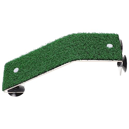 Levemolo Schildkröten-Terrasse Mini-Stepper Aquarium-Landschaftsgestaltung reptichip Terrarium zubehör Terrarien Dekoration Schildkröten-Ruheterrasse Reptilien-Dock Plastik Green von Levemolo