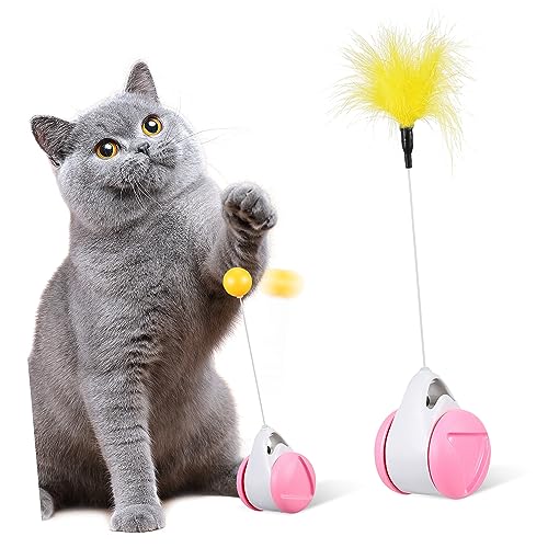 Levemolo Katzenspielzeug Für Hauskatzen – Katzenklappe Katzenspielzeug Zum Necken – Leicht Zu Bewegen Für Kätzchen Levemolo Katzenspielzeug Für Hauskatzen – Katzenklappe Katzenspielzeug Zum Necken – Leicht Zu Bewegen Für Kätzchen von Levemolo