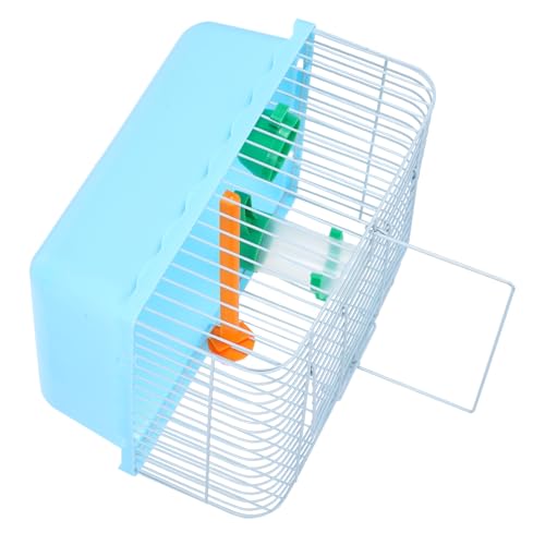 Levemolo Tragbarer Vogelkäfig Breiter Vogelkäfig Mittlerer Vogelkäfig Liebe Vogelkäfig Lovebird-käfig Vogelkäfig Für Unterwegs Kleiner Vogelkäfig Vogel Träger Papagei Tragekäfig Abs Blue von Levemolo