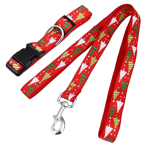 Levemolo Halsband Für Hunde Haustier-Halskette Weihnachtsthema 1 Set Haustierbedarf Für Weihnachtsfeier von Levemolo