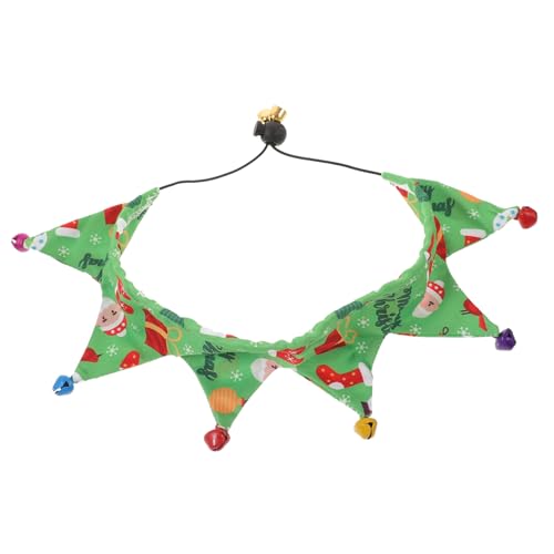 Levemolo Weihnachts Katzenschal Weihnachtshalskette Mädchen Weihnachtsmann Outfit Weihnachtsmann Kostüm Für Katzen Dekoratives Katzenhalsband Glocke Katzenhalsband von Levemolo