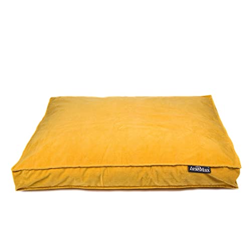 Lex max Funda Boxbed Royal Velvet Amarillo Miel 120X80 von Lex max