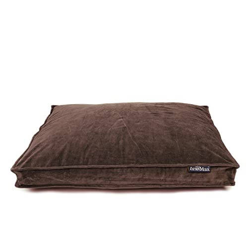 Lex max Funda Boxbed Royal Velvet Chocolate 120X80 von Lex max