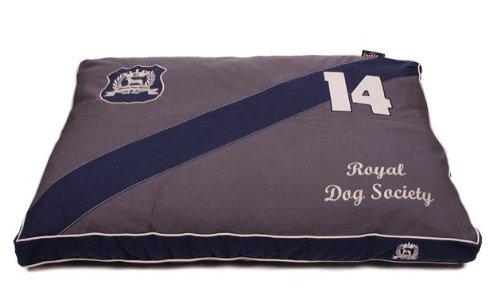 Lex & Max/PETFAB - Bezug Classic für Comfort Hundekissen-Füllung - Größe: 120 x 80 x 9 cm, Farbe: Antrazit von Lex & Max