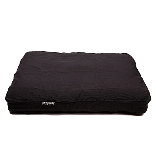 Lex & Max Bezug für Boxbett, 150 x 95 cm, Schwarz von Lex & Max