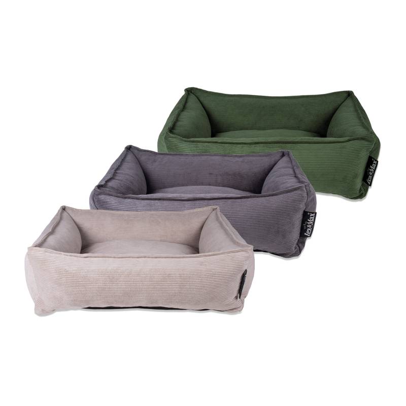 Lex & Max Chicago – Hundebett – 100 x 80 cm – Grün von Lex & Max