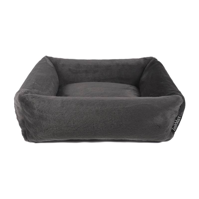 Lex & Max Nicosia - Hundebett – 100 x 80 cm – Grau von Lex & Max