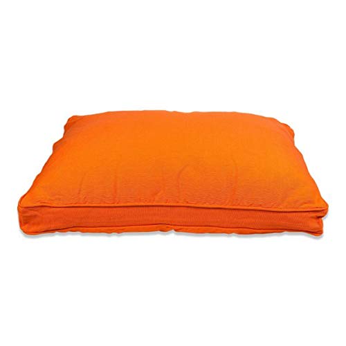 Lex & Max Prof Hundebett, 90 x 65 cm, Orange von Lex & Max