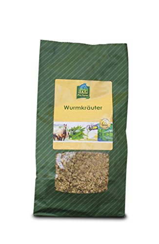 LEXA Kräutermischung Wurm-Kräuter 1 kg für Freizeitpferde, Geschmacklos, 1 kg von LEXA