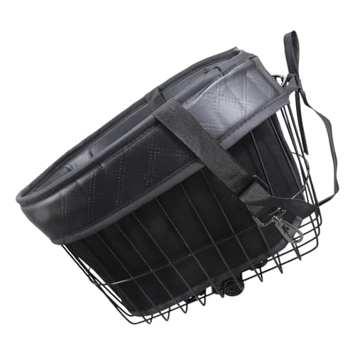 LfrXtra Sport und Unterhaltung, Leder-Fahrradkorb, Mehrzweckkorb, wasserdicht, Haustier-Fahrradkorb für Pendler, Outdoor-Liebhaber LfrXtra Sport und Unterhaltung, Leder-Fahrradkorb, Mehrzweckkorb, wasserdicht, Haustier-Fahrradkorb für Pendler, Outdoor-Liebhaber von LfrXtra